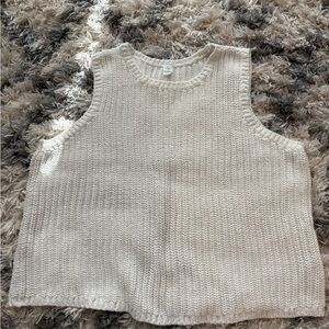 Old Navy Cream Knit Sweater
